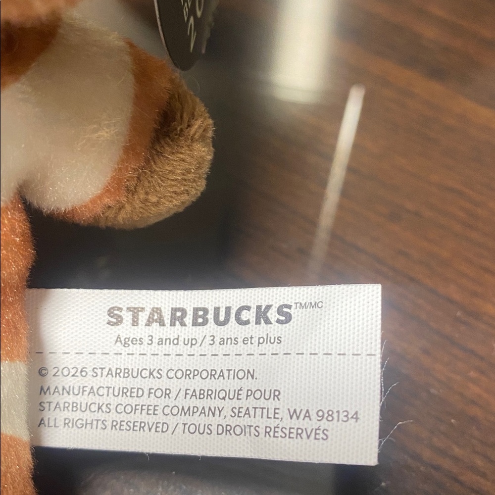 Starbucks 2026 Bearista Keychain Clip limited edition year of the horse. NWT - Picture 6 of 6